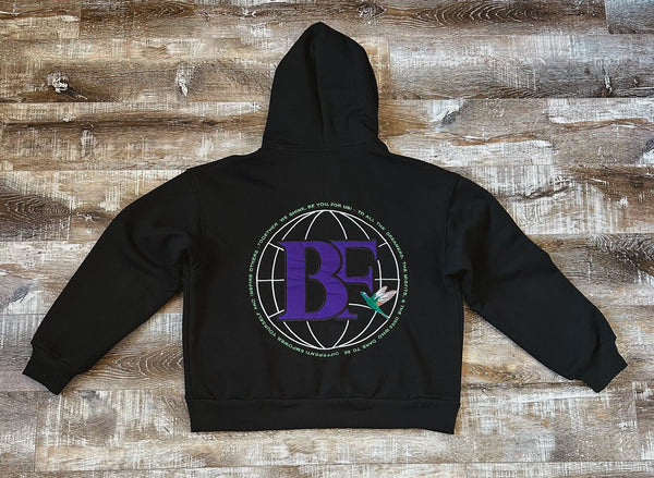 “The Visionary” Zip - Up (Black) - Be you, For us Shop