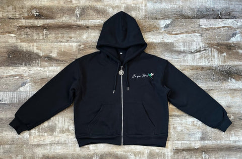 “The Visionary” Zip - Up (Black) - Be you, For us Shop