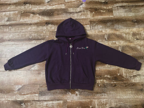 “The Visionary” Zip - Up (Purple) - Be you, For us Shop