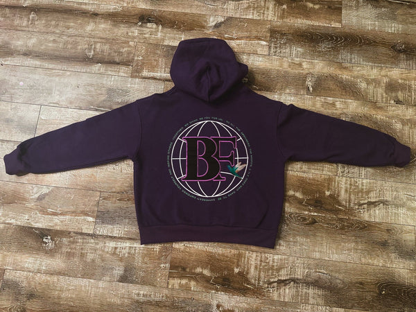 “The Visionary” Zip - Up (Purple) - Be you, For us Shop