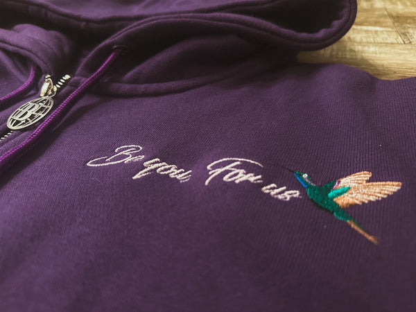 “The Visionary” Zip - Up (Purple) - Be you, For us Shop