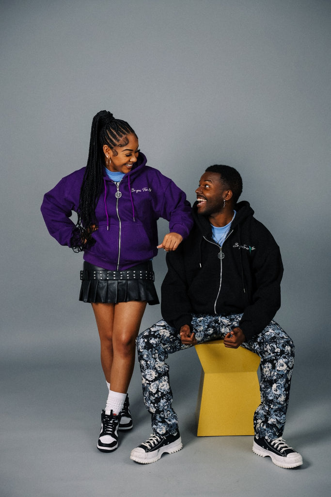 “The Visionary” Zip - Up (Purple) - Be you, For us Shop