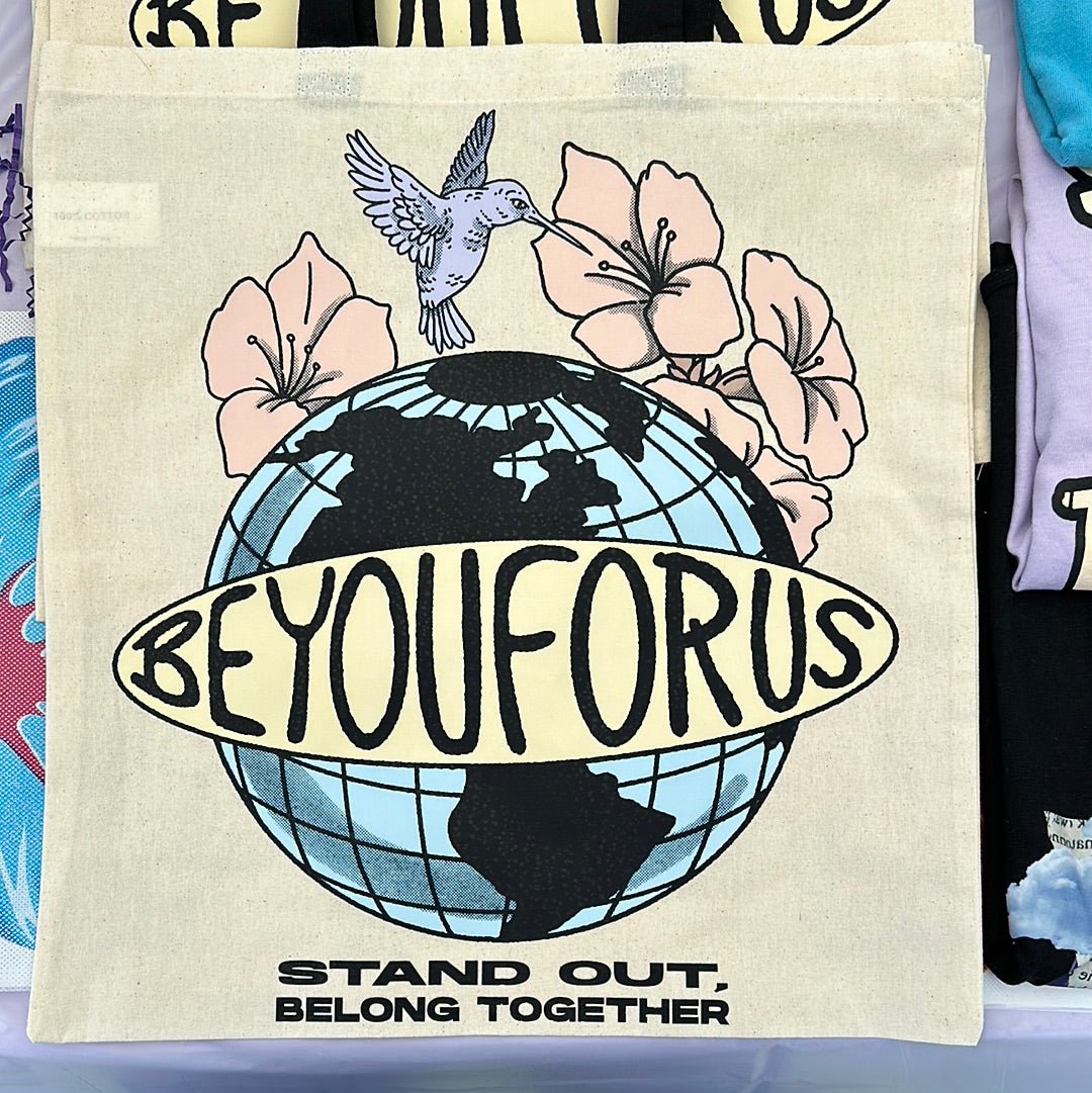 Tote Bag - Be you, For us Shop